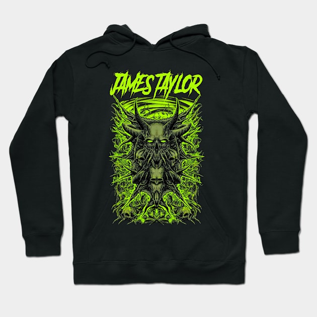 JAMES TAYLOR BAND Hoodie by Tronjoannn-maha asyik 